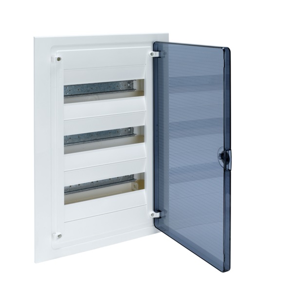 Χωνευτός Πίνακας Διάφανη Πόρτα 3x12M IP40 Golf Hager – VF312TA