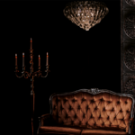 ACA DECOR  – Κρεμαστό Φωτιστικό 3ΧΕ14 Κρύσταλλο + Χρώμιο Μέταλλο Φ35ΧΗ100cm