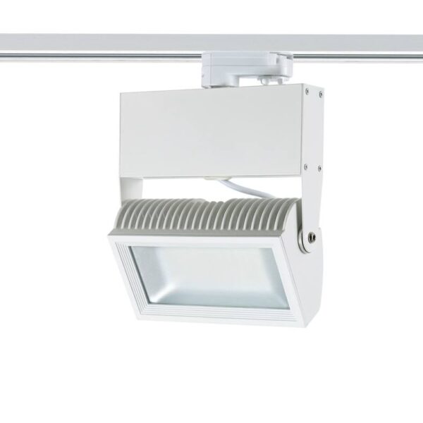 Λευκός Προβολέας led Ράγας Τριφασικός 4 Καλωδίων 45W 3000K 4WIRES 80° 3500LM 230V Ra8 ACA – VIENNE4530W4