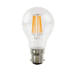 LED Λάμπα Bayonet B22 A60 Filament 8W Diolamp 360° 903lm 4000K – VINTA8NW22