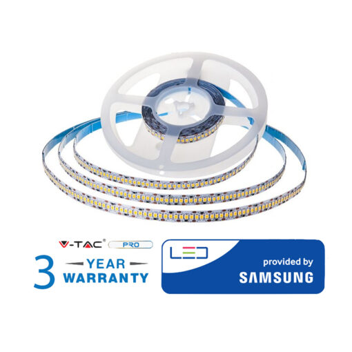 LED Ταινία 15W V-TAC PRO Samsung Chip Dimmable 24V 1650 lm/m Φυσικό 4000Κ 10 Μέτρα – 21321