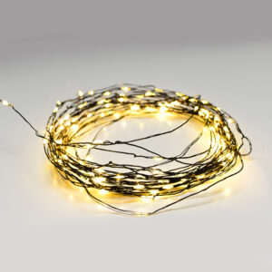 100 LED ΛΑΜΠΑΚIA ΣΕΙΡΑ ΘΕΡΜΟ ΛΕΥΚΟ ΜΑΥΡΟ ΚΑΛΩΔ ΧΑΛΚΟΥ ΑΝΤΑΠΤΟΡ(3VDC) & 8 ΠΡΟΓΡΑΜ IP44 10m+3m 1.8W ACA – X01100142