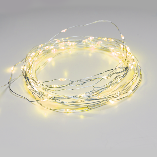 100 LED ΛΑΜΠΑΚ ΣΕΙΡΑ ΚΙΤΡΙΝΟ ΑΣΗΜΙ ΚΑΛΩΔ ΧΑΛΚΟΥ ΑΝΤΑΠΤΟΡ(3VDC) & 8 ΠΡΟΓΡΑΜ IP44 10m+3m 1.8W ACA – X01100712