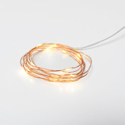 20 LED ΛΑΜΠΑΚIA ΣΕΙΡΑ ΧΡΟΝΟΔΙΑΚ 6 On/18 Off ΘΕΡΜΟ ΛΕΥΚΟ ΧΑΛΚΙΝΟ ΚΑΛΩΔ ΧΑΛΚΟΥ&ΜΠΑΤΑΡ 2xAA IP44 2m+10cm  ACA – X0120125