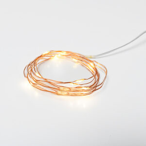 20 LED ΛΑΜΠΑΚIA ΣΕΙΡΑ ΧΡΟΝΟΔΙΑΚ 6 On/18 Off ΘΕΡΜΟ ΛΕΥΚΟ ΧΑΛΚΙΝΟ ΚΑΛΩΔ ΧΑΛΚΟΥ&ΜΠΑΤΑΡ 2xAA IP44 2m+10cm  ACA – X0120125