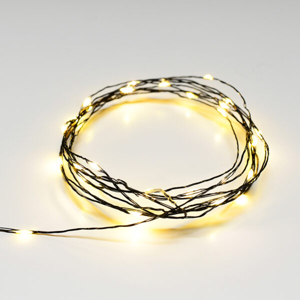 20 LED ΛΑΜΠΑΚIA ΣΕΙΡΑ ΧΡΟΝΟΔΙΑΚ 6 On/18 Off ΘΕΡΜΟ ΛΕΥΚΟ ΜΑΥΡΟ ΚΑΛΩΔ ΧΑΛΚΟΥ & ΜΠΑΤΑΡ 2xAA IP44 2m+10cm  ACA – X0120145