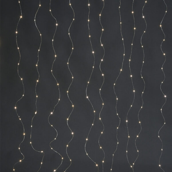 400 LED ΛΑΜΠΑΚ ΚΟΥΡΤΙΝΑ ΘΕΡΜΟ ΛΕΥΚ ΑΣΗΜΙ ΚΑΛΩΔΙΟ ΧΑΛΚΟΥ&USB ΑΝΤΑΠΤ+ΤΗΛΕΚΟΝΤΡΟΛ 20LEDx20ΣΕΙΡ 2x2m+3m ACA – X0140011712