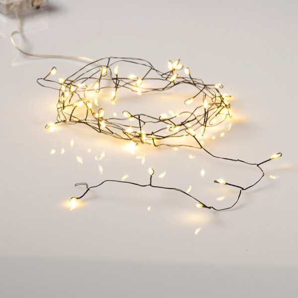 50 LED ΛΑΜΠΑΚΙΑ ΣΕΙΡΑ ΘΕΡΜΟ ΛΕΥΚΟ ΜΑΥΡΟ ΚΑΛΩΔ ΧΑΛΚΟΥ & ΜΠΑΤΑΡ 3xAA IP20 5m+10cm 3W ACA – X0150141