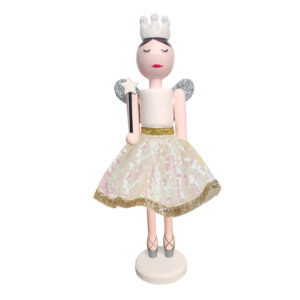 ΚΑΡΥΟΘΡΑΥΣΤΗΣ ΝΕΡΑΙΔΑ ΛΕΥΚΟ+ΑΣΗΜΙ H30CM ACA – X023004