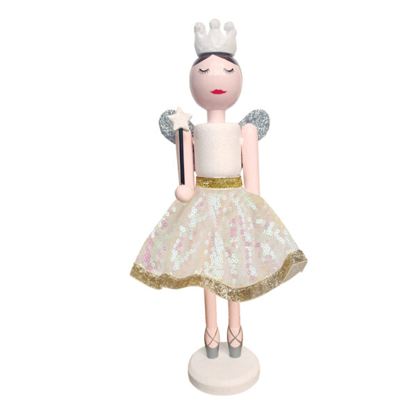 ΚΑΡΥΟΘΡΑΥΣΤΗΣ ΝΕΡΑΙΔΑ ΛΕΥΚΟ+ΑΣΗΜΙ H30CM ACA – X023004