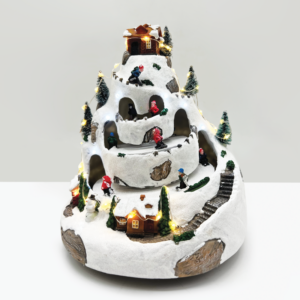 LED ΔΙΑΚ/ΚΟ ΧΩΡΙΟ WW-ΜΩΒ+ΚΙΝΗΣΗ ΣΚΙ+ΜΟΥΣΙΚΗ 4.5V (ΑΝΤΑΠ) 21Χ21Χ25CM ACA – X0331