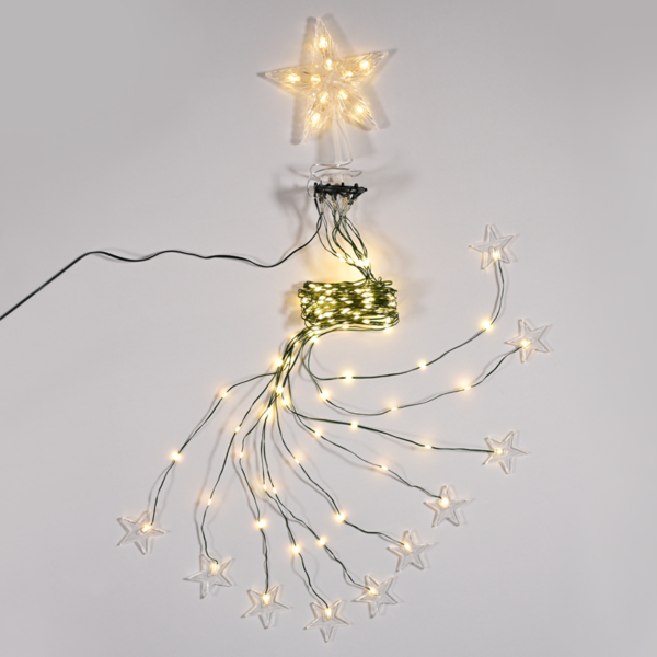 190 LED ΧΤΑΠΟΔΙ ΛΑΜΠ. ΜΕ ΑΣΤΕΡΙ,WW, USB REMOTE ΜΕ 8 ΠΡΟΓΡ., 10 ΟΥΡΕΣ IP44, 10*180cm, 5m ΚΑΛΩΔ ΤΡΟΦ. ACA – X041901525