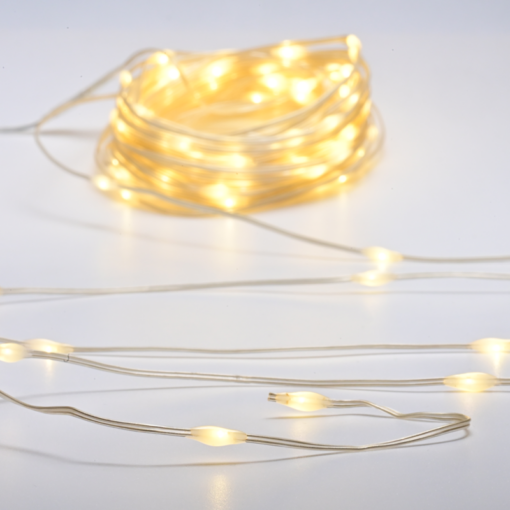 SKIN LINE LAMP 300 ΛΑΜΠ. LED WW ΑΝΤΑΠΤ. 8 ΠΡΟΓΡ. IP44 ΜΗΚΟΣ 30m 2m ΔΙΑΦΑΝΟ ΚΑΛΩΔΙΟ ΤΡΟΦ. ACA – X0430012261