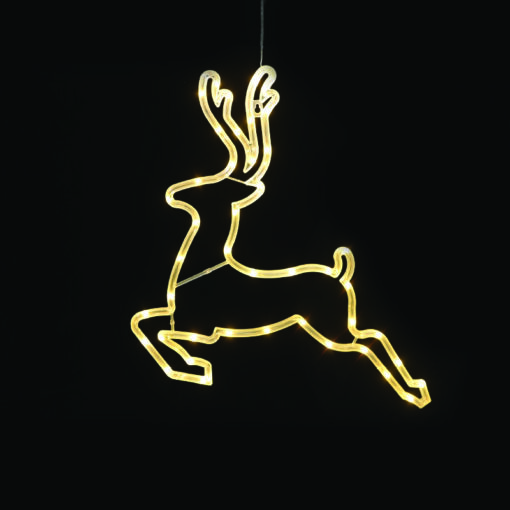 “PLASTIC DEER” 43 LED ΛΑΜΠΑΚΙΑ WW ΜΠΑΤ. (3ΧΑΑ)/USB, IP20, 42*0.7*41 ACA – X04431309