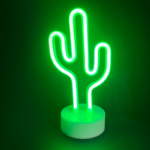ΚΑΚΤΟΣ, 45 NEON LED ΛΑΜΠΑΚΙΑ ΜΕ ΜΠΑΤΑΡΙΑ (3xAA)/USB, ΠΡΑΣΙΝΟ, IP20, 15x10x25.5cm ACA – X04455315