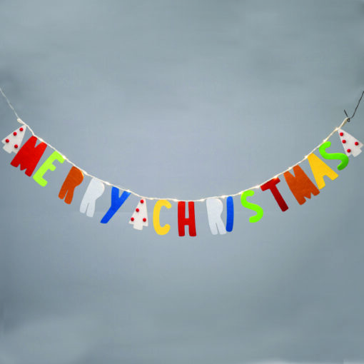 MERRY XMAS GARLAND 14 LED ΛΑΜΠ ΚΑΛΩΔΙΟ ΧΑΛΚΟΥ ΘΕΡΜΟ ΣΤΑΘΕΡΟ ΜΠΑΤ (2ΧΑΑ) 1,2m IP20 0,3m ΚΑΛ ACA – X05141122