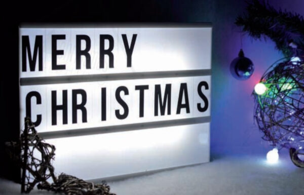 LED LIGHT PVC BOX LED ΛΑΜΠΑΚ ΜΠΑΤΑΡ(3xAA)/USB ΨΥΧΡΟ ΛΕΥΚΟ IP20 30x4x22cm ACA – X0600W5237