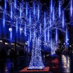 “SNOWDROP” 180 CW LED ΛΑΜΠ., 18LX10DROPS ΜΗΚ.30CM, ΑΝΤΑΠΤ(5V), ΕΠΕΚΤ(ΜΑΧ 3)IP44, 4m+5m ΔΙΑΦ. ΚΑΛ. ACA – X06180245