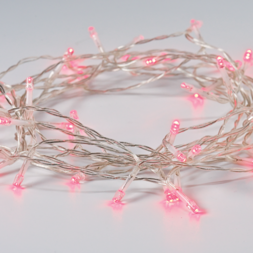20LED ΛΑΜΠ. ΣΕΙΡΑ ΜΠΑΤ. (2xAA), ΚΟΚΚΙΝΟ ΣΤΑΘΕΡΑ,IP20, 190+30cm, ΔΙΑΦ. ΚΑΛ. ΤΡΟΦ. ACA – X0620412