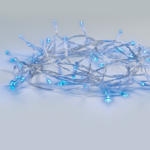 20LED ΛΑΜΠ. ΣΕΙΡΑ ΜΠΑΤ. (2xAA), ΜΠΛΕ ΣΤΑΘΕΡΑ,IP20, 190+30cm, ΔΙΑΦ. ΚΑΛ. ΤΡΟΦ. ACA – X0620612