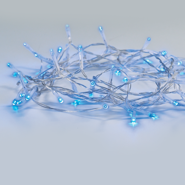 20LED ΛΑΜΠ. ΣΕΙΡΑ ΜΠΑΤ. (2xAA), ΜΠΛΕ ΣΤΑΘΕΡΑ,IP20, 190+30cm, ΔΙΑΦ. ΚΑΛ. ΤΡΟΦ. ACA – X0620612