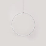 D30CM SILVER ROUND 45 ΜΙΝΙ LED ΛΑΜ, CW, ΑΣΗΜΙ ΚΑΛΩΔ. ΧΑΛΚΟΥ,ΑΝΤΑΠΤ.(3VDC),IP44, 3M ΔΙΑΦ ΚΑΛ ACA – X064524227