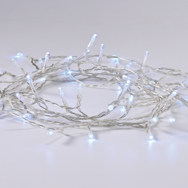 50LED ΛΑΜΠ. ΣΕΙΡΑ ΜΠΑΤ. (2xAA), CW ΣΤΑΘΕΡΑ,IP20, 490+30cm, ΔΙΑΦ. ΚΑΛ. ΤΡΟΦ. ACA – X0650212