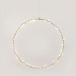 D50CM SILVER ROUND 65 ΜΙΝΙ LED ΛΑΜ, WW, ΑΣΗΜΙ ΚΑΛΩΔ. ΧΑΛΚΟΥ,ΑΝΤΑΠΤ.(3VDC),IP44, 3M ΔΙΑΦ ΚΑΛ ACA – X066514227