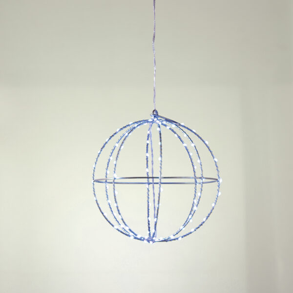 D20CM SILVER BALL 96 ΜΙΝΙ LED ΛΑΜ, ΜΠΛΕ, ΑΣΗΜΙ ΚΑΛΩΔ. ΧΑΛΚΟΥ,ΑΝΤΑΠΤ.(4.5VDC),IP44, 3M ΔΙΑΦ. ΚΑΛ. ACA – X069664226