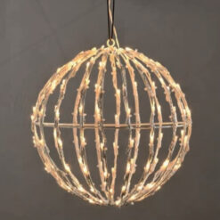 3D BALL ΣΧΕΔΙΟ 100 LED ΛΑΜΠ. ΣΕΙΡΑ, ΘΕΡΜΟ ΛΕΥΚ, ΑΝΤΑΠΤ.(4.5VDC), IP44,20x20x21cm,ΛΕΥΚΟ ΚΑΛ,5m ACA – X081001413