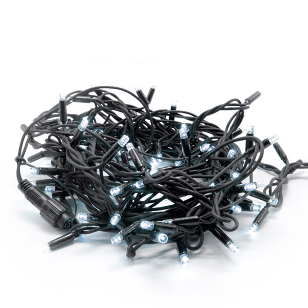 100 FLASH LED ΛΑΜΠ. ΣΕΙΡΑ ΚΑΟΥΤΣΟΥΚ, CW, ΕΠΕΚΤ. (ΜΑΧ 10), 10CM ΑΠΟΣΤ., 10Μ,IP44, 1.5 ΚΑΛ. ΤΡΟΦ  ACA – X08100234