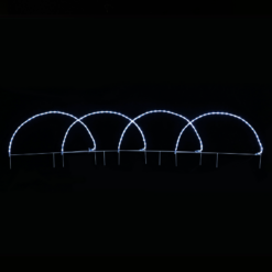 4 ARCH 124 LED 5,2m ΜΟΝΟΚ. ΦΩΤ. ΨΥΧΡΟ ΛΕΥΚΟ FLASH IP44, 86*57cm 3m ΚΑΛ. ACA – X081242221