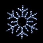 “SNOWFLAKE” 144 LED ΣΧΕΔΙΟ 6m ΜΟΝΟΚΑΝΑΛ ΦΩΤΟΣΩΛ ΨΥΧΡΟ ΛΕΥΚΟ ΜΗΧΑΝΙΣΜΟ FLASH IP44 56cm 1.5m ΚΑΛΩΔ ACA – X0814422311