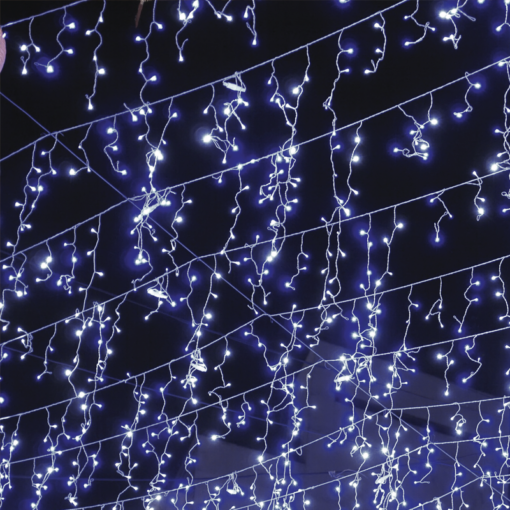 144 LED ΛΑΜΠ. ΒΡΟΧΗ, CW, ΑΝΤΑΠΤ.(31VDC), FLASH, IP44, 300x60cm, ΔΙΑΦ. ΚΑΛ. ACA – X08144224