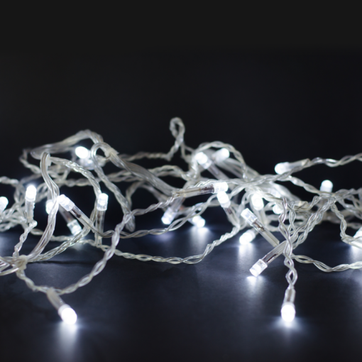 180LED ΛΑΜΠ ΣΕ ΣΕΙΡΑ 5cm ΨΥΧΡΟ ΛΕΥΚΟ ΑΝΤΑΠΤ 31VDC & 8 ΠΡΟΓΡΑΜΜΑΤΑ IP44 3m ΔΙΑΦ ΚΑΛΩΔ ACA – X08180222