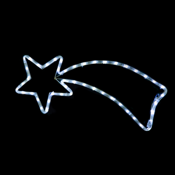 “COMET” 48 LED ΣΧΕΔΙΟ 2m ΜΟΝΟΚΑΝΑΛ ΦΩΤΟΣΩΛ ΨΥΧΡΟ ΛΕΥΚΟ ΜΗΧΑΝΙΣΜΟ FLASH IP20 68x29cm 1.5m ΚΑΛΩΔ ACA – X081820717