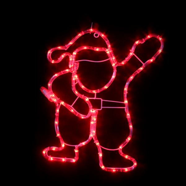 “SANTA” 72 LED ΣΧΕΔΙΟ 3m ΜΟΝΟΚΑΝΑΛ ΦΩΤΟΣΩΛ RED IP44 41x46cm 1.5m ΚΑΛΩΔ ACA – X0818418