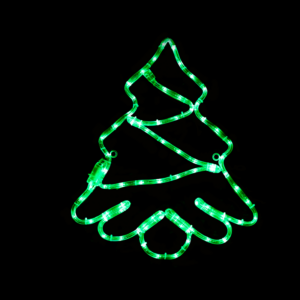 “TREE” 72 LED ΣΧΕΔΙΟ 3m ΜΟΝΟΚΑΝΑΛ ΦΩΤΟΣΩΛ GREEN IP44 44x51cm 1.5m ΚΑΛΩΔ ACA – X0818519