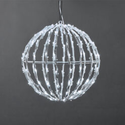 3D BALL ΣΧΕΔΙΟ 200 LED ΛΑΜΠAKIA ΣΕΙΡΑ, ΨΥΧΡΟ ΛΕΥΚΟ, ΑΝΤΑΠΤ. (4.5VDC), IP44, 40x40x41cm, ΛΕΥΚΟ ΚΑΛ., ACA – X082002413