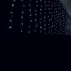 240LED ΚΟΥΡΤΙΝΑ ΛΑΜΠ 20ΣΕΙΡΕΣx12 ΛΑΜΠ ΨΥΧΡΟ ΛΕΥΚΟ ΑΝΤΑΠΤ 31VDC&ΕΠΕΚΤ MAX 2ΣΕΤ IP44 200x100cm ΔΙΑΦ ACA – X08240221