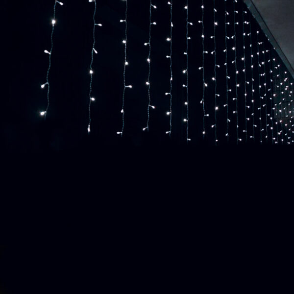 240LED ΚΟΥΡΤΙΝΑ ΛΑΜΠ 20ΣΕΙΡΕΣx12 ΛΑΜΠ ΨΥΧΡΟ ΛΕΥΚΟ ΑΝΤΑΠΤ 31VDC&ΕΠΕΚΤ MAX 2ΣΕΤ IP44 200x100cm ΔΙΑΦ ACA – X08240221