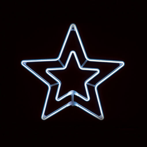 DOUBLE STARS 300 NEON LED 3m NEON DOUBLE SMD ΦΩΤ., WW ΣΤΑΘ., IP44, 55CM, 1.5m ΚΑΛ. ACA – X083001415