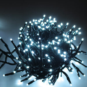 300LED ΛΑΜΠAKIA ΣΕ ΣΕΙΡΑ 5cm ΨΥΧΡΟ ΛΕΥΚΟ ΑΝΤΑΠΤ 31VDC&8 ΠΡΟΓΡΑΜΜΑΤΑ IP44 15m ΠΡΑΣ ΚΑΛΩΔ ACA – X08300212