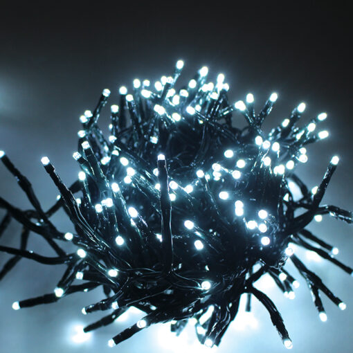 300LED ΛΑΜΠAKIA ΣΕ ΣΕΙΡΑ 5cm ΨΥΧΡΟ ΛΕΥΚΟ ΑΝΤΑΠΤ 31VDC&8 ΠΡΟΓΡΑΜΜΑΤΑ IP44 15m ΠΡΑΣ ΚΑΛΩΔ ACA – X08300212