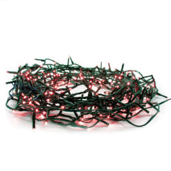 300 LED ΛΑΜΠΑΚΙΑ ΣΕΙΡΑ (ANA 5cm), KOKKINO,ΑΝΤΑΠΤ.(31VDC) & 8 ΠΡΟΓΡΑΜ.,IP44, 15m, ΠΡΑΣΙΝΟ ΚΑΛ. ACA – X08300412