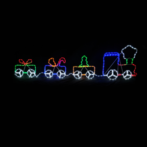 “TRAIN” 312 LED 13m ΜΟΝΟΚ. ΦΩΤ., ΠΟΛΥΧΡΩΜ., ΣΤΑΘΕΡ., IP65, 200Χ51CM, 1.5m ΚΑΛ. ACA – X083123217N