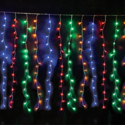 360 LED ΚΟΥΡΤΙΝΑ ΛΑΜΠ 20 ΣΕΙΡ.x18 ΛΑΜΠ. ΠΟΛΥΧΡΩΜ. ΑΝΤ. 31VDC&ΕΠΕΚΤ MAX 2ΣΕΤ IP44 200x200cm ΔΙΑΦ. ACA – X08360322