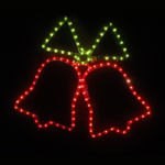 “DOUBLE BELLS” 108 ΛΑΜΠΑΚ ΣΧΕΔΙΟ 3m ΜΟΝΟΚΑΝΑΛ ΦΩΤΟΣΩΛ GREEN-RED ΜΗΧΑΝΙΣΜΟ FLASH IP44 55x55cm 1.5m ACA – X083633112
