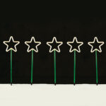 5 GARDEN STARS, 400 WW LED 8 ΛΕΙΤΟΥΡΓ., ΑΝΤΑΠ. (31VDC) IP44  400X66CM (1m ΑΠΟΣΤ.), 5m. ΚΑΛ. ΤΡΟΦ ACA – X084001125