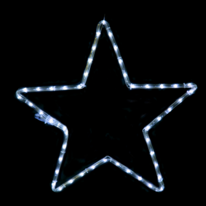 “STAR” 48 LED ΣΧΕΔΙΟ 2m ΜΟΝΟΚΑΝΑΛ ΦΩΤΟΣΩΛ ΨΥΧΡΟ ΛΕΥΚΟ IP44 55cm 1.5m ΚΑΛΩΔ ACA – X08482215